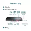 TP-Link TL-SL1218P 16 prievadų 10/100 Mbps + 2 prievadų Gigabit montuojamas į stelažą PoE komutatorius su 16 PoE+ prievadų