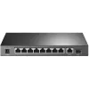 TP-Link TL-SG1210P tinklo jungiklis nevaldomas Gigabit Ethernet (10/100/1000) Maitinimas per Ethernet (PoE) Pilka