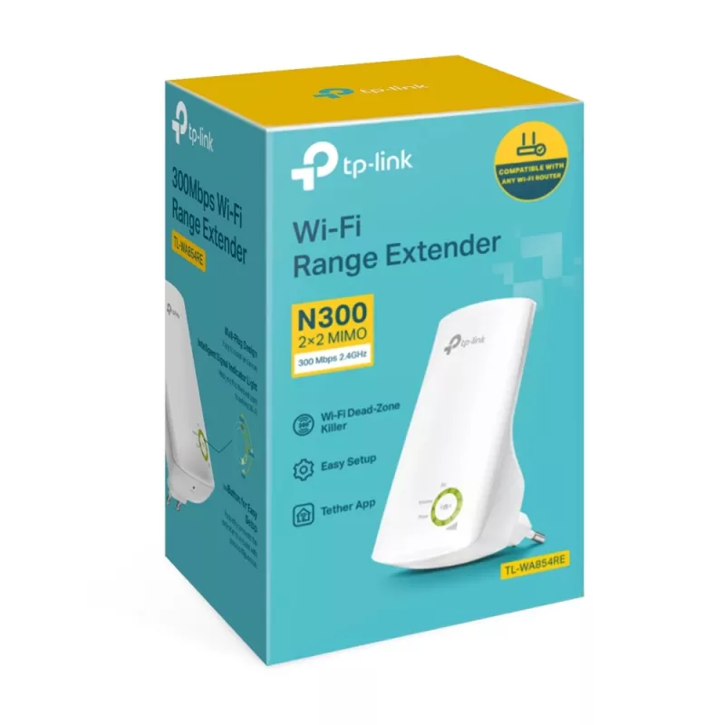 TP-Link 300Mbps belaidžio tinklo stiprintuvas