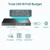 TP-Link TL-SG1218MP 18 prievadų Gigabit tinklo jungiklis su 16 PoE+, nevaldomas, 1U