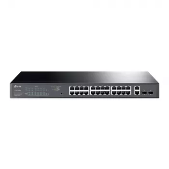 Valdomas jungiklis TP-Link TL-SG1428PE 28 prievadų Gigabit su 24 PoE+ prievadais
