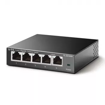 Nevaldomas komutatorius TP-Link TL-SG105S 5 prievadai 10/100/1000Mbps