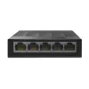 TP-Link LS1005G 5 prievadų 10/100/1000Mbps stalinis tinklo jungiklis, nevaldomas, Gigabit Ethernet, montuojamas ant sienos