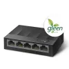 TP-Link LS1005G 5 prievadų 10/100/1000Mbps stalinis tinklo jungiklis, nevaldomas, Gigabit Ethernet, montuojamas ant sienos