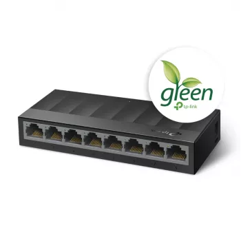 TP-Link LS1008G 8 prievadų 10/100/1000Mbps darbalaukio tinklo jungiklis, nevaldomas, Gigabit Ethernet, montuojamas ant sienos