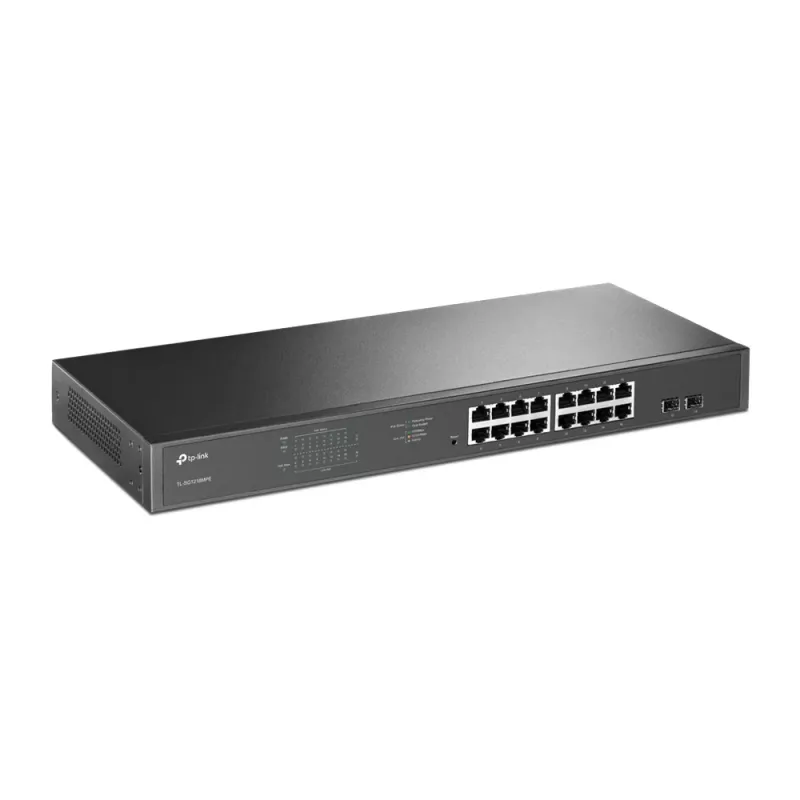 TP-Link JetStream 16 prievadų Gigabit Easy Smart PoE/PoE+ valdiklis