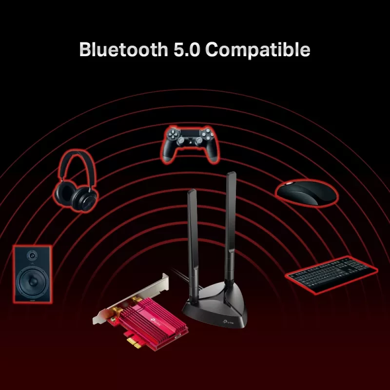 PCIe adapteris TP-Link Archer TX3000E AX3000 Wi-Fi 6 Bluetooth 5.0