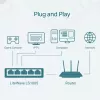 Tinklo jungiklis TP-Link LS1005 nevaldomas Fast Ethernet baltas