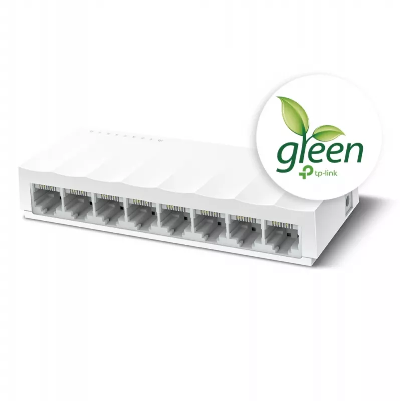 TP-Link LS1008 8 prievadų 10/100Mbps stalinis tinklo jungiklis