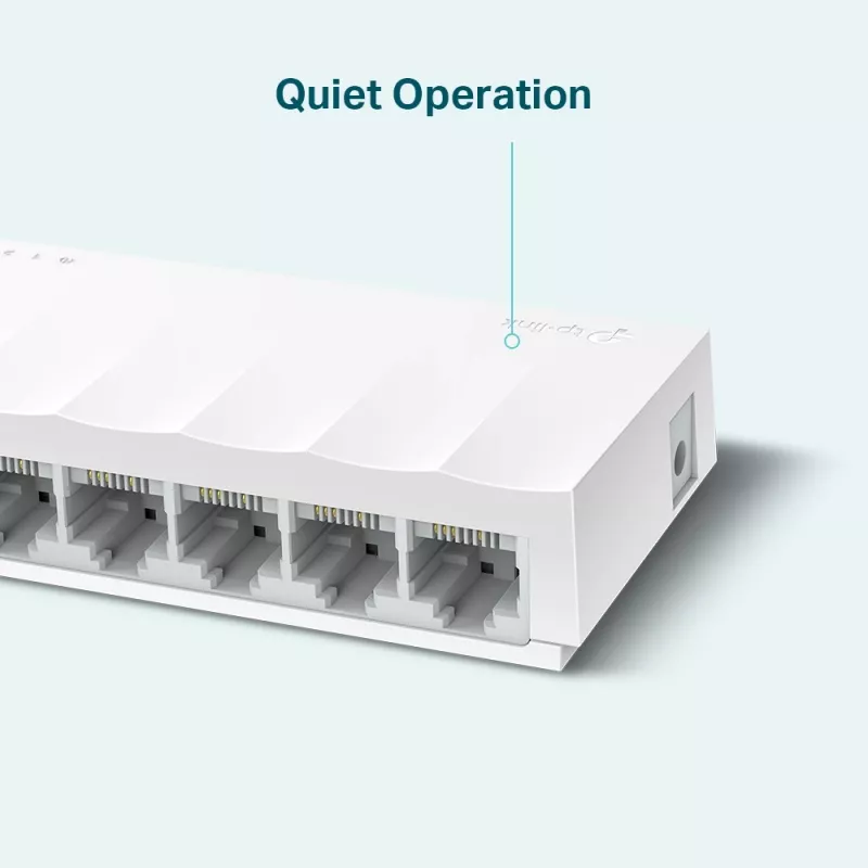 TP-Link LS1008 8 prievadų 10/100Mbps stalinis tinklo jungiklis