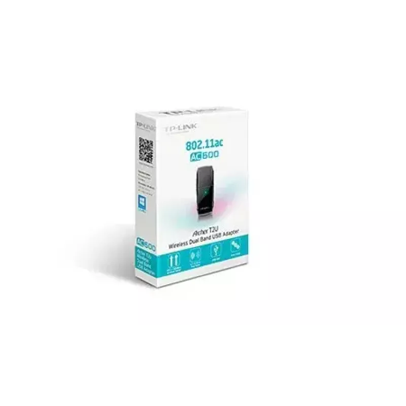 TP-LINK Archer T2U belaidis USB adapteris 600 Mbit/s