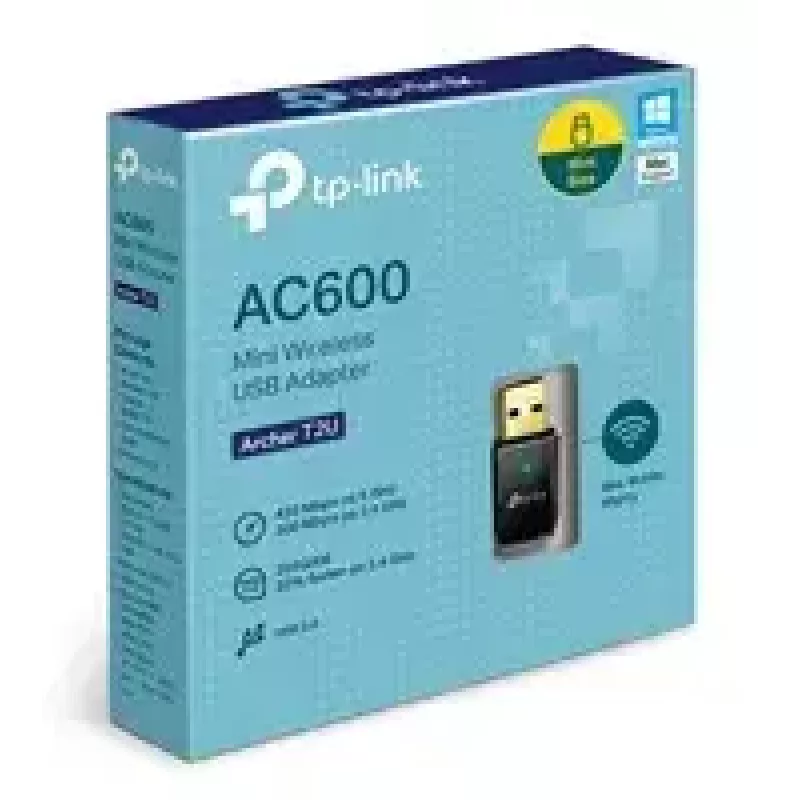 TP-LINK Archer T2U belaidis USB adapteris 600 Mbit/s