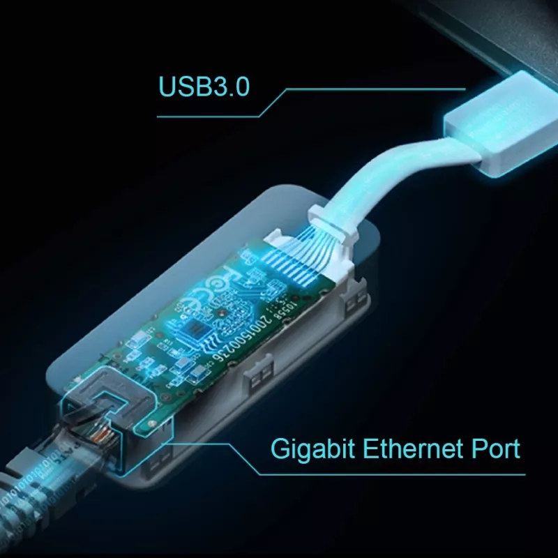 TP-Link UE300 USB 3.0 Gigabit Ethernet tinklo adapteris