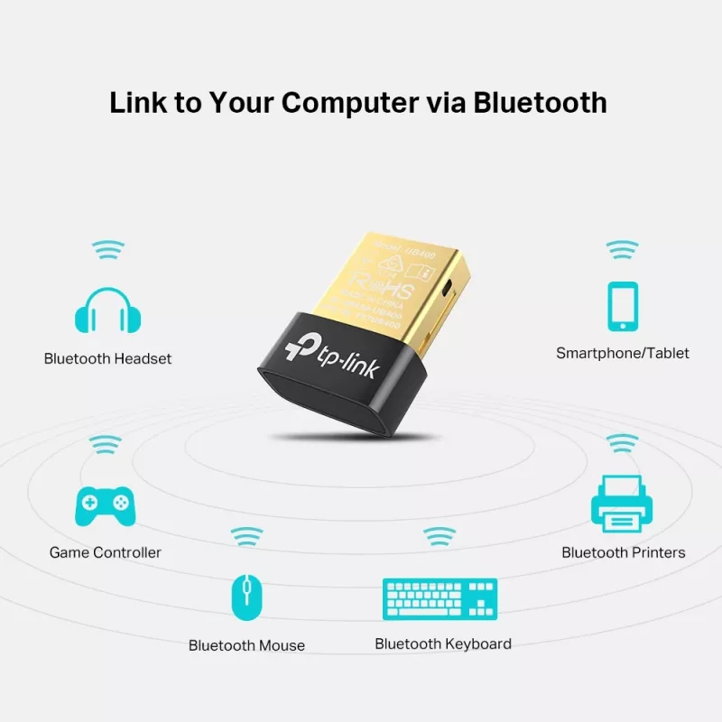 TP-Link UB400 Bluetooth USB adapteris