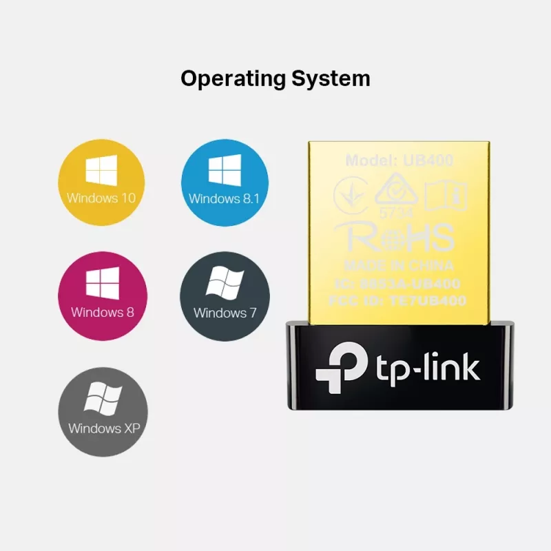 TP-Link UB400 Bluetooth USB adapteris