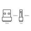 TP-Link Archer T2U Nano belaidis USB adapteris AC600, 2,4/5 GHz