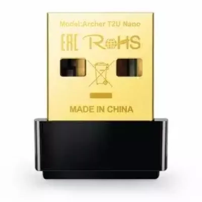 TP-Link Archer T2U Nano belaidis USB adapteris AC600, 2,4/5 GHz