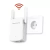 Wi-Fi stiprintuvas MERCUSYS ME30 AC1200 — dviejų juostų 802.11b/g, 2 išorinės antenos, 1x RJ-45