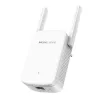 Wi-Fi stiprintuvas MERCUSYS ME30 AC1200 — dviejų juostų 802.11b/g, 2 išorinės antenos, 1x RJ-45