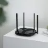 Stalinis maršrutizatorius MERCUSYS MR80X — Dviejų juostų Wi‑Fi 6 (802.11ax), 3000 Mbps, 4 išorinės antenos, 3 Gigabit LAN prievadai