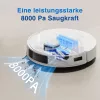 Ecovacs DEEBOT N20 robotas siurblys, baltas