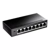 Cudy GS108 tinklo jungiklis — 8 prievadų Gigabit Ethernet (10/100/1000), juodas, 16 Gbit/s perjungimo talpa