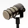 Sceninis dinaminis mikrofonas RØDE PodMic – kardioidinis, XLR-3, 20–20 000 Hz, subalansuota išvestis, 937 g, juodas