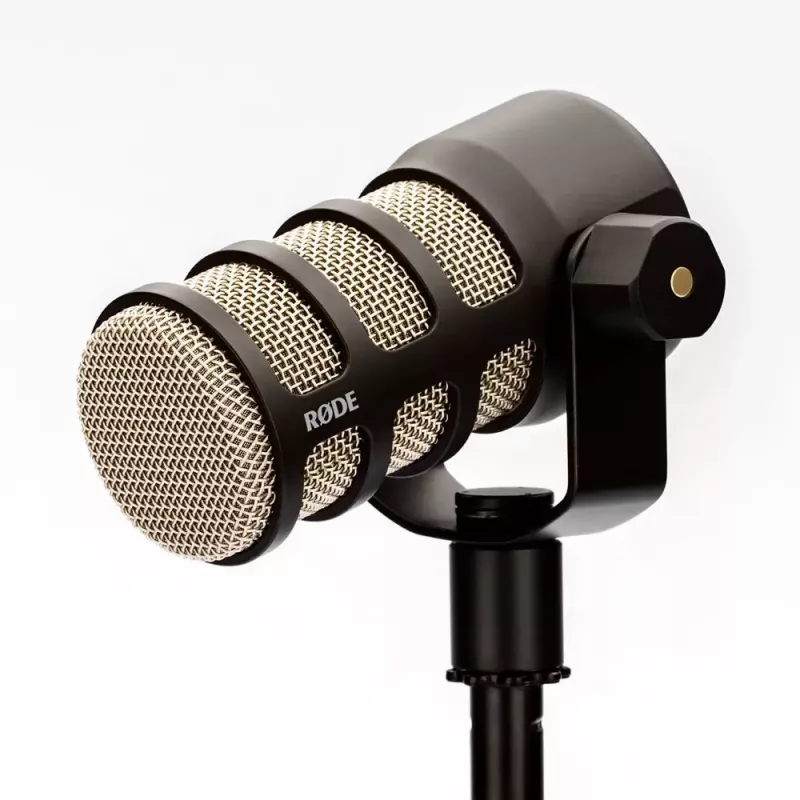 Sceninis dinaminis mikrofonas RØDE PodMic – kardioidinis, XLR-3, 20–20 000 Hz, subalansuota išvestis, 937 g, juodas