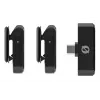 Belaidė klipinė mikrofonų sistema Rode Wireless Micro Black – omnidirectional lavalier, 100 m atstumas, 7 h baterija, 48 kHz/24 bit