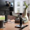 Ergotron LX LCD monitoriaus laikiklis darbo stalui, poliruotas aliuminis