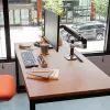 Ergotron LX LCD monitoriaus laikiklis darbo stalui, poliruotas aliuminis