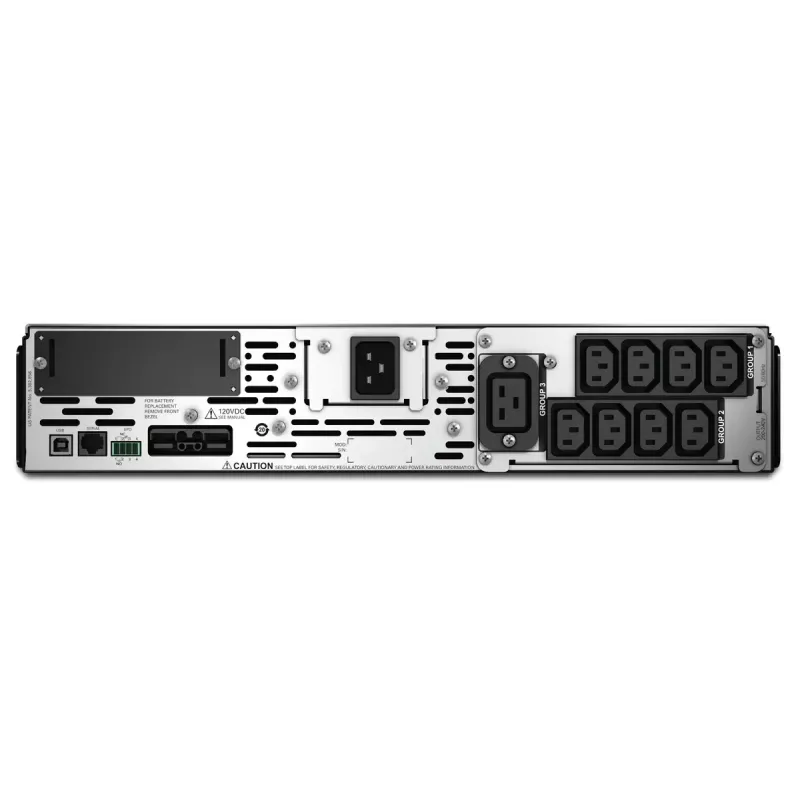 APC Smart-UPS X SMX3000RMHV2U - 3000VA, 8x C13, 1x C19, USB, praplečiamas veikimo laikas