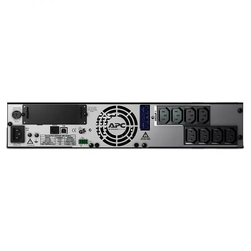 APC Smart-UPS X SMX750I - 750VA, 8x C13 išvestis, USB, plečiamas veikimo laikas