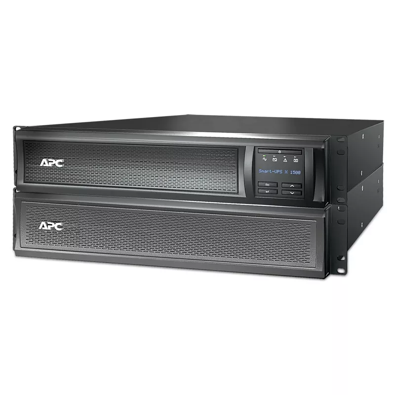 APC Smart-UPS X SMX1500RMI2U - 1500VA, 8x C13 išėjimai, USB, išplečiamas veikimo laikas