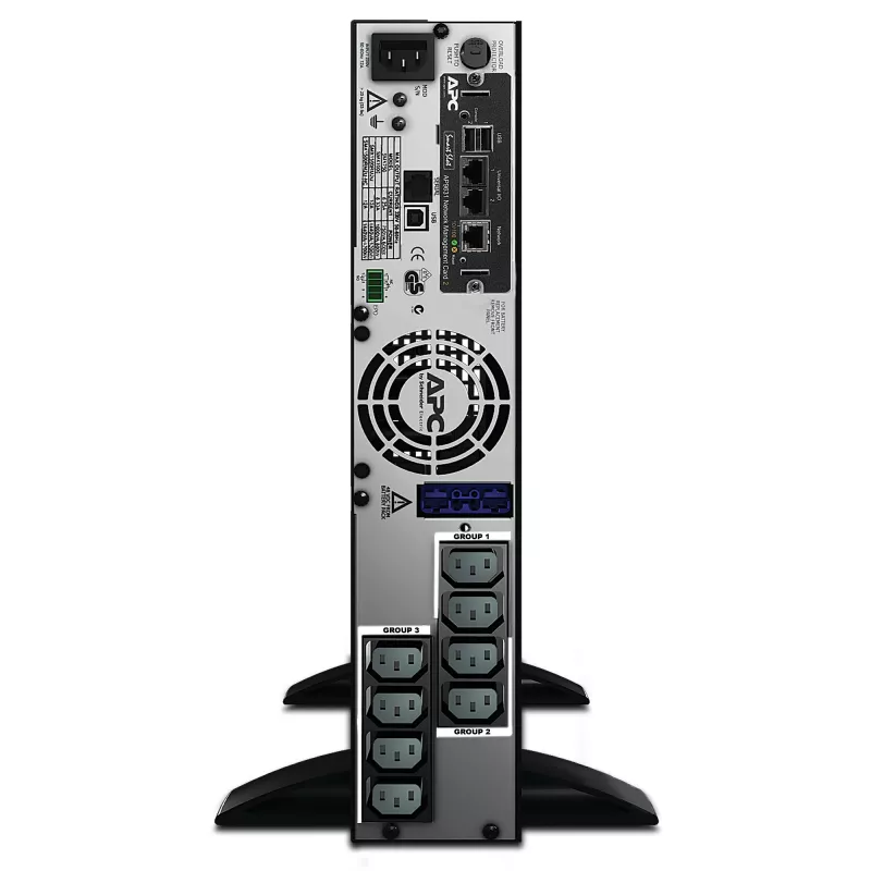 APC Smart-UPS X SMX1500RMI2UNC - 1500VA, 8x C13 išėjimai, USB, praplečiamas veikimo laikas, NMC