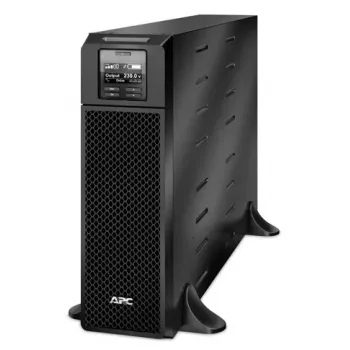 APC Smart-UPS On-Line 5kVA bokštinis UPS, 230V, 6x C13+4x C19, tinklo kortelė, ilgesnis veikimo laikas, be bėgių komplekto