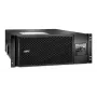 APC Smart-UPS On-Line SRT6KRMXLI - 6 kW/VA, 6x C13 + 4x C19 + kietasis laidas 1 fazė, montuojamas į stelažą, integruota tinklo valdymo kortelė