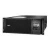 APC Smart-UPS On-Line SRT6KRMXLI - 6 kW/VA, 6x C13 + 4x C19 + kietasis laidas 1 fazė, montuojamas į stelažą, integruota tinklo valdymo kortelė