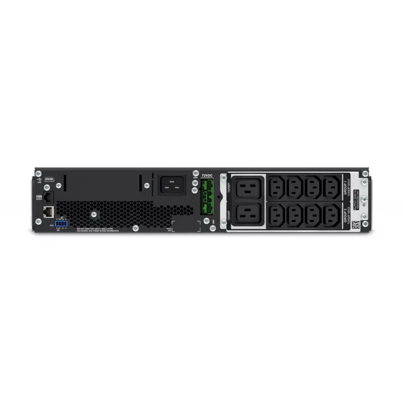 APC Smart-UPS On-Line SRT2200RMXLI - 2200VA, 8x C13 ir 2x C19, montuojamas į stelažą