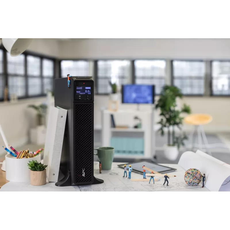 APC Smart-UPS On-Line 2200VA, bokštas, 230V, 8x C13+2x C19, SmartSlot, prailgintas veikimo laikas