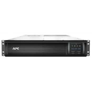 APC Smart-UPS SMT2200RMI2UNC, linijinis interaktyvus, 2200VA, 2U stelažinis, 230V, 8x IEC C13+2x IEC C19 lizdai, tinklo kortelė, AVR, LCD