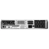 APC Smart-UPS SMT2200RMI2UNC, linijinis interaktyvus, 2200VA, 2U stelažinis, 230V, 8x IEC C13+2x IEC C19 lizdai, tinklo kortelė, AVR, LCD