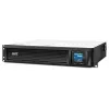 APC Smart-UPS C, linijinis interaktyvus, 1000VA, stelažinis 2U, 230V, 4x IEC C13 išvadai, SmartConnect prievadas, USB ir Serial ryšys, AVR, grafinis LCD
