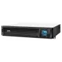 APC Smart-UPS C, linijinis interaktyvus, 1000VA, stelažinis 2U, 230V, 4x IEC C13 išvadai, SmartConnect prievadas, USB ir Serial ryšys, AVR, grafinis LCD