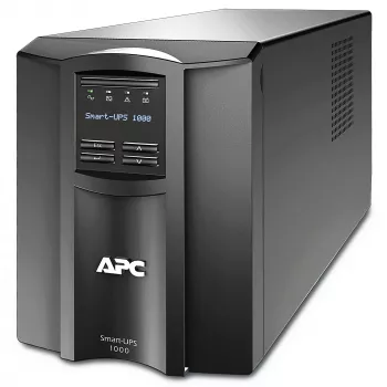 APC Smart-UPS SMT1000IC – 8x C13, USB, SmartConnect, 1000VA, linijinis-interaktyvus, 1 kVA, 700 W, sinusas, 151 V, 302 V