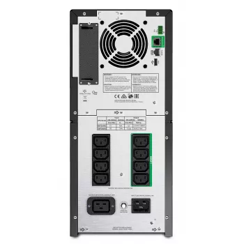 APC Smart-UPS SMT2200IC - 8x C13, 1x C19, USB, SmartConnect, 2200VA