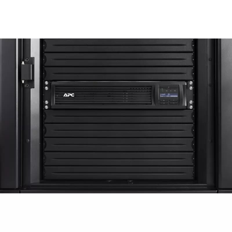 APC Smart-UPS SMT3000RMI2UC - 8x C13, 1x C19, USB, stelažinis 2U, SmartConnect, 3000VA