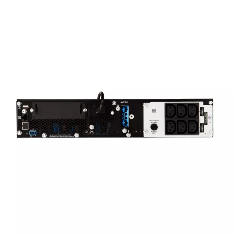 APC Smart-UPS On-Line SRT1000RMXLI-NC 1kW/VA, 6x C13 išėjimai, stelažinis montavimas, su NMC