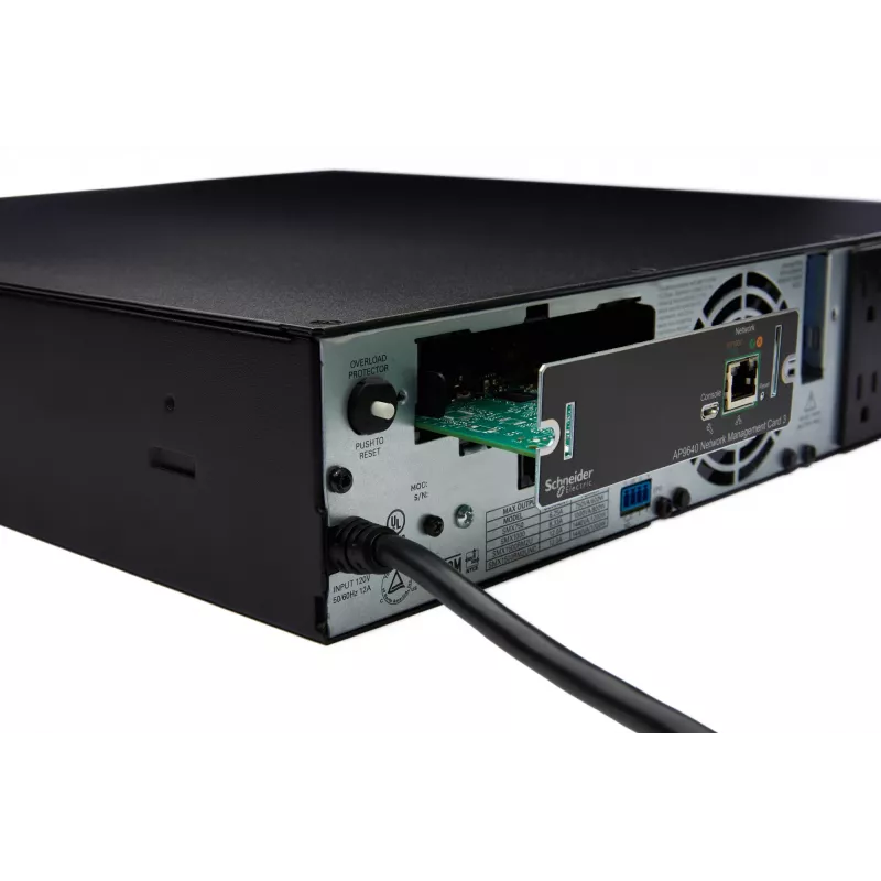 APC AP9640 Smart-UPS tinklo valdymo kortelė (3 kartos), SmartSlot, 12.1 mm, 11.4 mm, 38 mm, 80 g