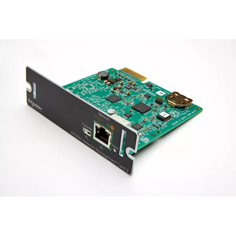 APC AP9640 Smart-UPS tinklo valdymo kortelė (3 kartos), SmartSlot, 12.1 mm, 11.4 mm, 38 mm, 80 g